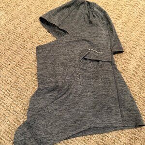 Trailheads Ponytail Balaclava | Heather Gray Winter Face Mask | Medium / Large